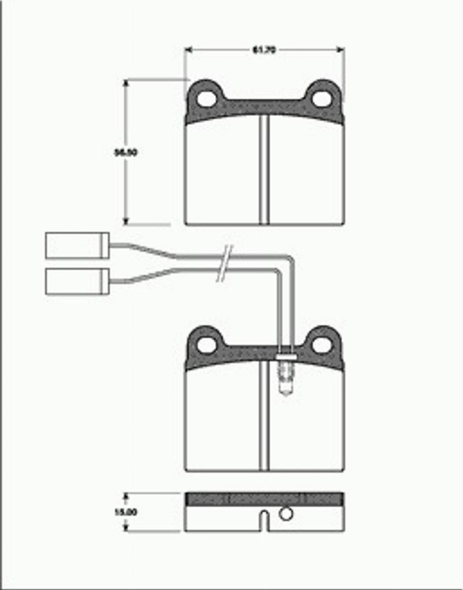 SBS 1501221004 - Kit pastiglie freno, Freno a disco autozon.pro