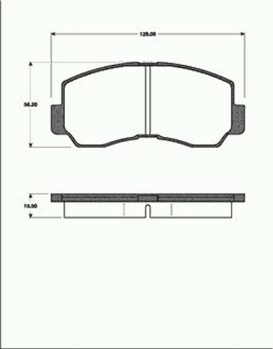 SBS 1501223005 - Kit pastiglie freno, Freno a disco autozon.pro