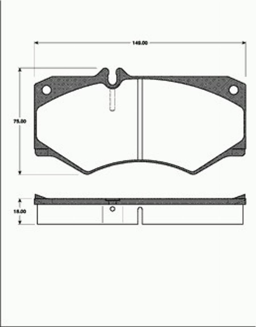 SBS 1501223307 - Kit pastiglie freno, Freno a disco autozon.pro