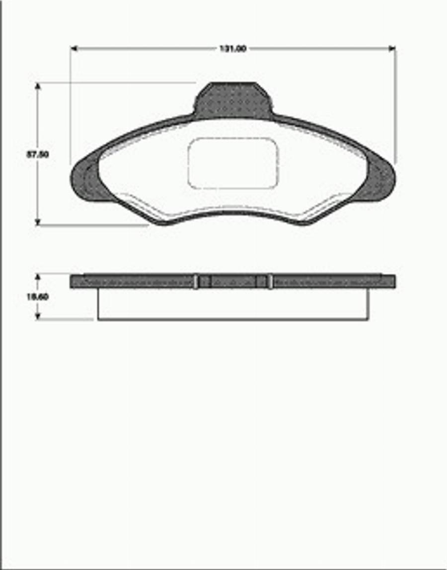 SBS 1501222518 - Kit pastiglie freno, Freno a disco autozon.pro