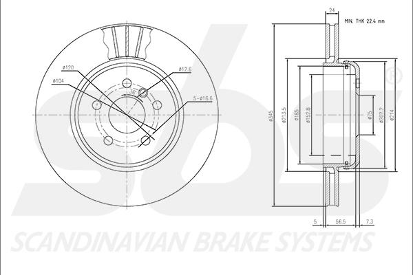 SBS 1815341594 - Discofreno autozon.pro