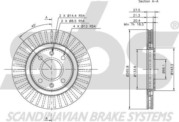 SBS 1815319915 - Discofreno autozon.pro