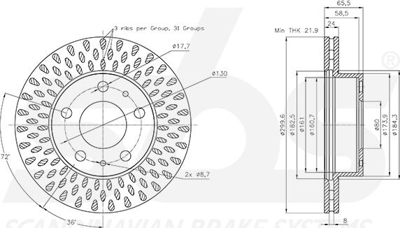 SBS 1815311943 - Discofreno autozon.pro