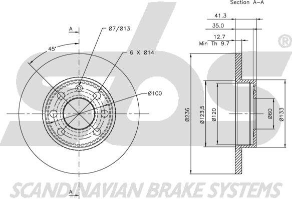 SBS 1815313606 - Discofreno autozon.pro