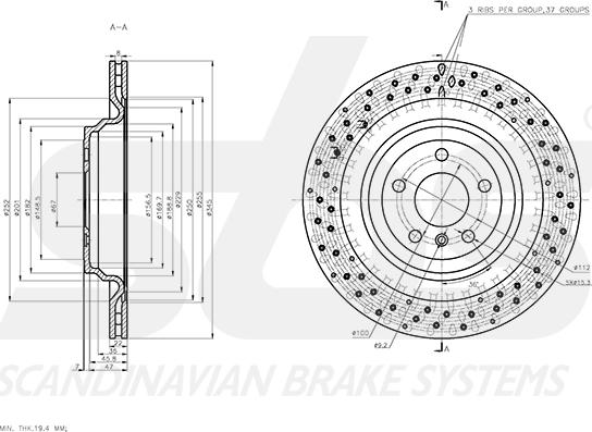 SBS 18153133142 - Discofreno autozon.pro