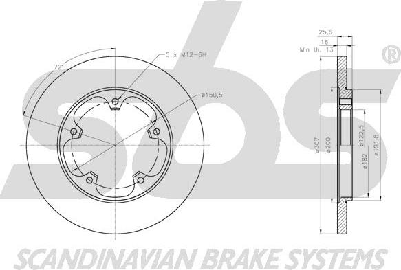 SBS 1815312595 - Discofreno autozon.pro