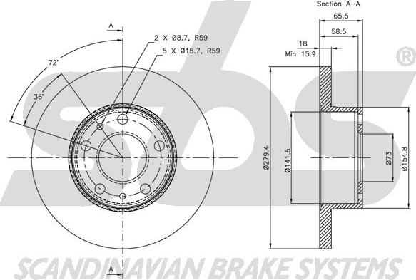 SBS 1815319944 - Discofreno autozon.pro