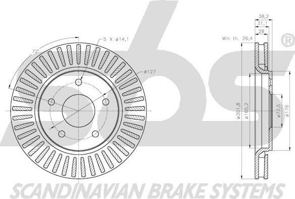 SBS 1815319333 - Discofreno autozon.pro