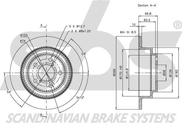 SBS 1815204404 - Discofreno autozon.pro