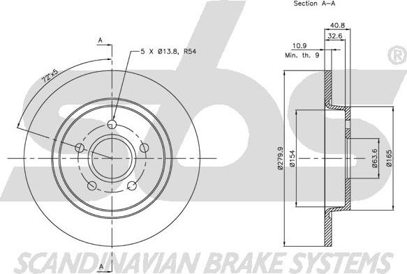 SBS 1815204847 - Discofreno autozon.pro