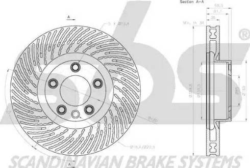 SBS 18152047149 - Discofreno autozon.pro