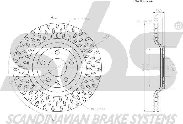 SBS 18153147147 - Discofreno autozon.pro