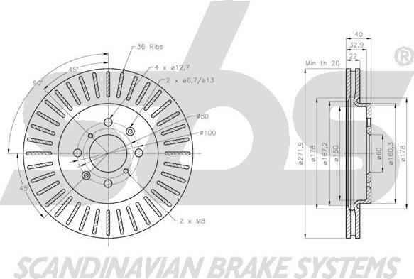 SBS 1815315236 - Discofreno autozon.pro