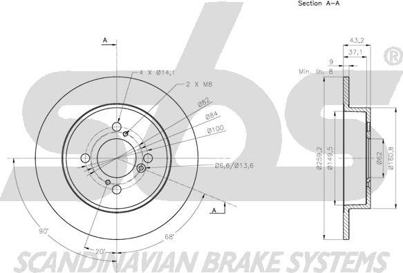 SBS 1815.205225 - Discofreno autozon.pro