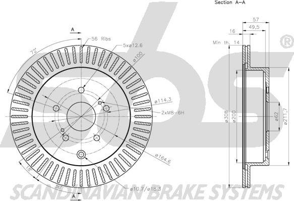 SBS 1815.205221 - Discofreno autozon.pro