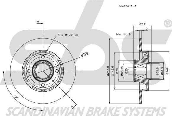 SBS 1815311947 - Discofreno autozon.pro