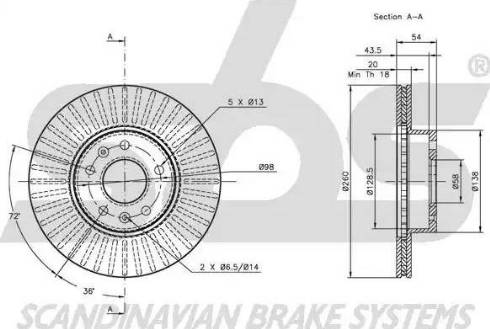 SBS 1815311906 - Discofreno autozon.pro