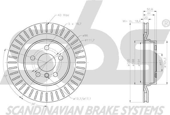 SBS 18153115117 - Discofreno autozon.pro