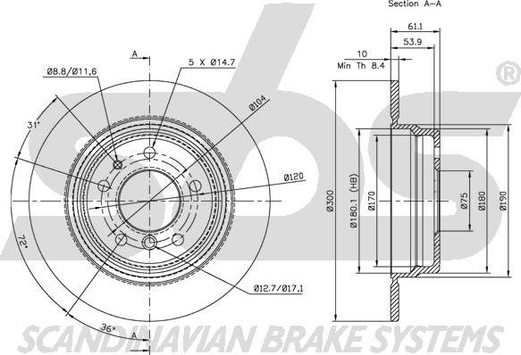 SBS 1815201520 - Discofreno autozon.pro