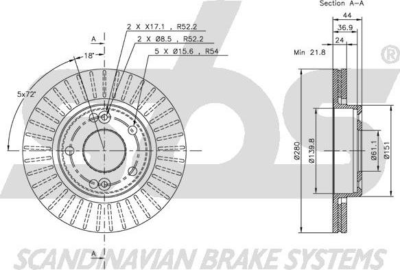 SBS 1815313913 - Discofreno autozon.pro