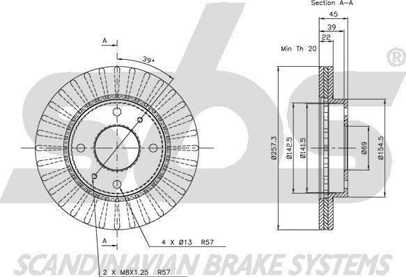 SBS 1815203403 - Discofreno autozon.pro