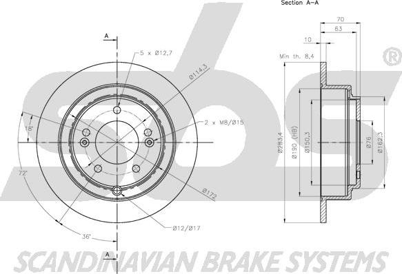 SBS 1815313540 - Discofreno autozon.pro