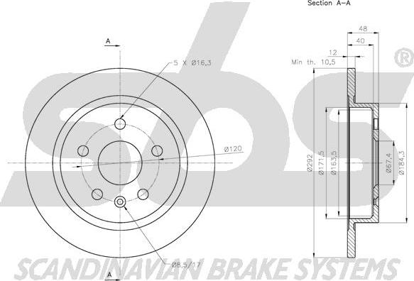 SBS 1815.203668 - Discofreno autozon.pro