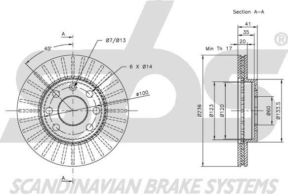 SBS 1815313608 - Discofreno autozon.pro