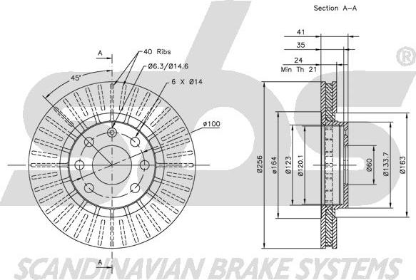 SBS 1815203613 - Discofreno autozon.pro