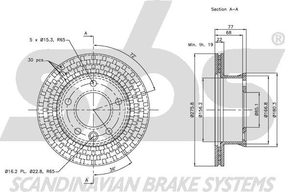 SBS 1815203377 - Discofreno autozon.pro