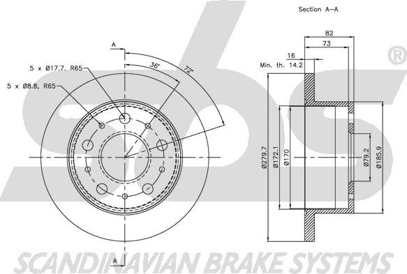 SBS 1815.203732 - Discofreno autozon.pro