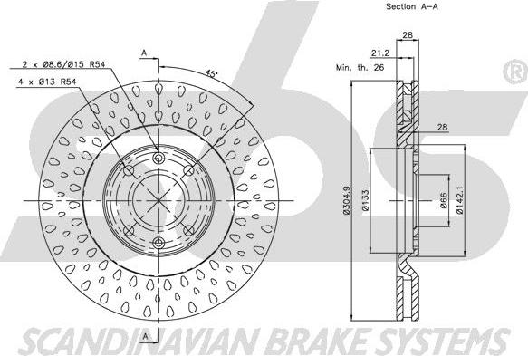 SBS 1815203726 - Discofreno autozon.pro