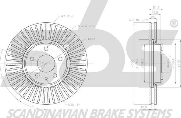 SBS 1815202599 - Discofreno autozon.pro