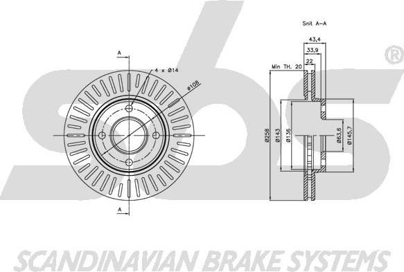 SBS 1815312549 - Discofreno autozon.pro