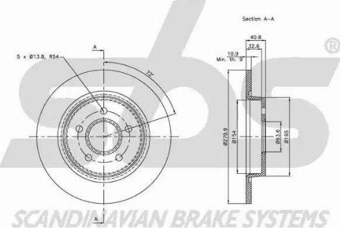 SBS 1815202563 - Discofreno autozon.pro