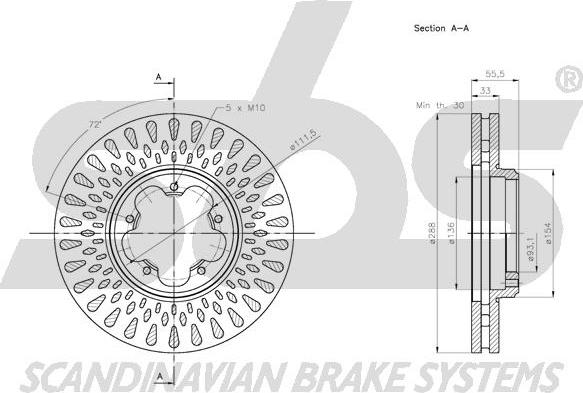 SBS 1815312589 - Discofreno autozon.pro