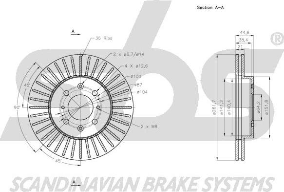 SBS 1815202656 - Discofreno autozon.pro