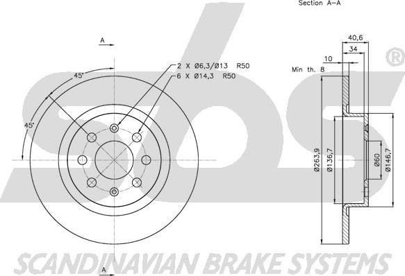 SBS 1815202351 - Discofreno autozon.pro