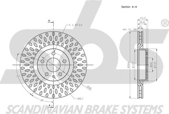 SBS 1815312367 - Discofreno autozon.pro