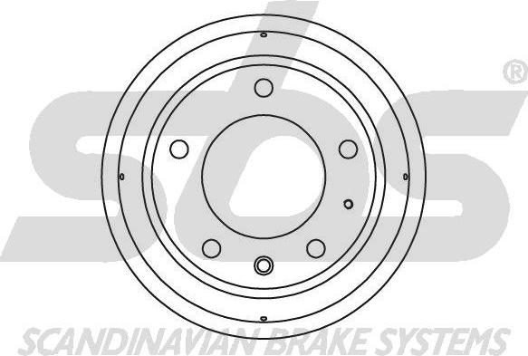 SBS 1825251212 - Tamburo freno autozon.pro