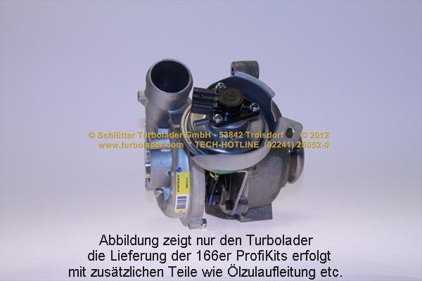 Schlütter Turbolader 166-09470EOL - Turbocompressore, Sovralimentazione autozon.pro