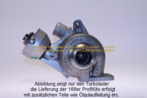 Schlütter Turbolader 166-09470 - Turbocompressore, Sovralimentazione autozon.pro