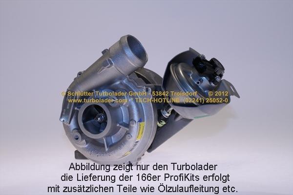 Schlütter Turbolader 166-09470 - Turbocompressore, Sovralimentazione autozon.pro