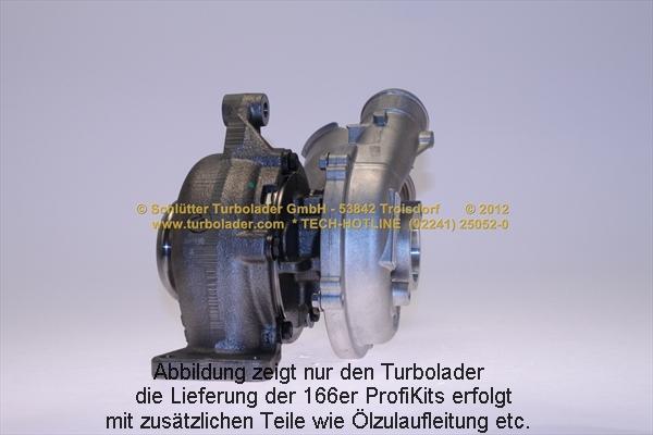 Schlütter Turbolader 166-09470 - Turbocompressore, Sovralimentazione autozon.pro