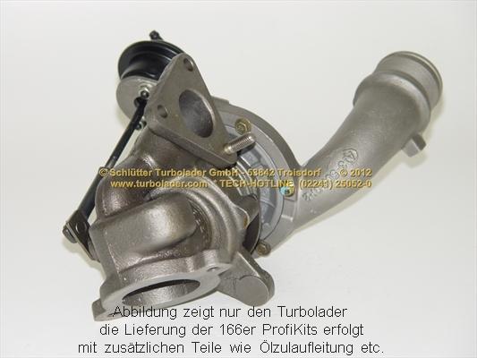 Schlütter Turbolader 166-09050 - Turbocompressore, Sovralimentazione autozon.pro