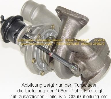 Schlütter Turbolader 166-09050 - Turbocompressore, Sovralimentazione autozon.pro