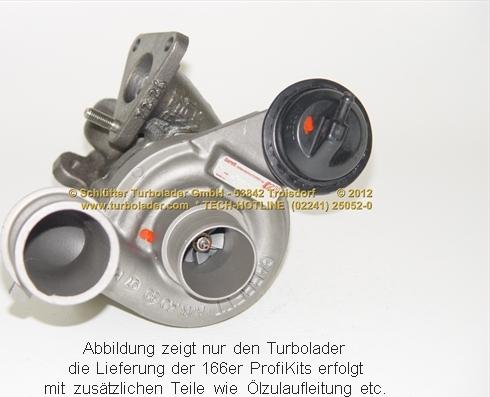 Schlütter Turbolader 166-09050 - Turbocompressore, Sovralimentazione autozon.pro