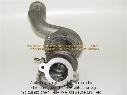 Schlütter Turbolader 166-09050 - Turbocompressore, Sovralimentazione autozon.pro