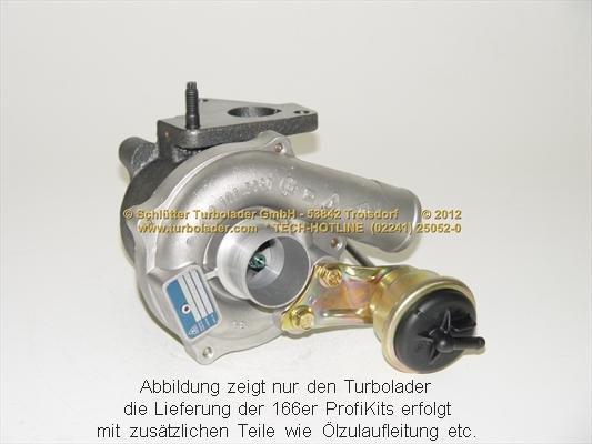 Schlütter Turbolader 166-09170 - Turbocompressore, Sovralimentazione autozon.pro