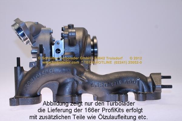 Schlütter Turbolader 166-09340 - Turbocompressore, Sovralimentazione autozon.pro